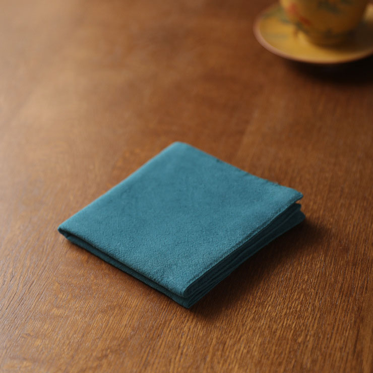  cotton flax tea width .... tea towel ( deep green )