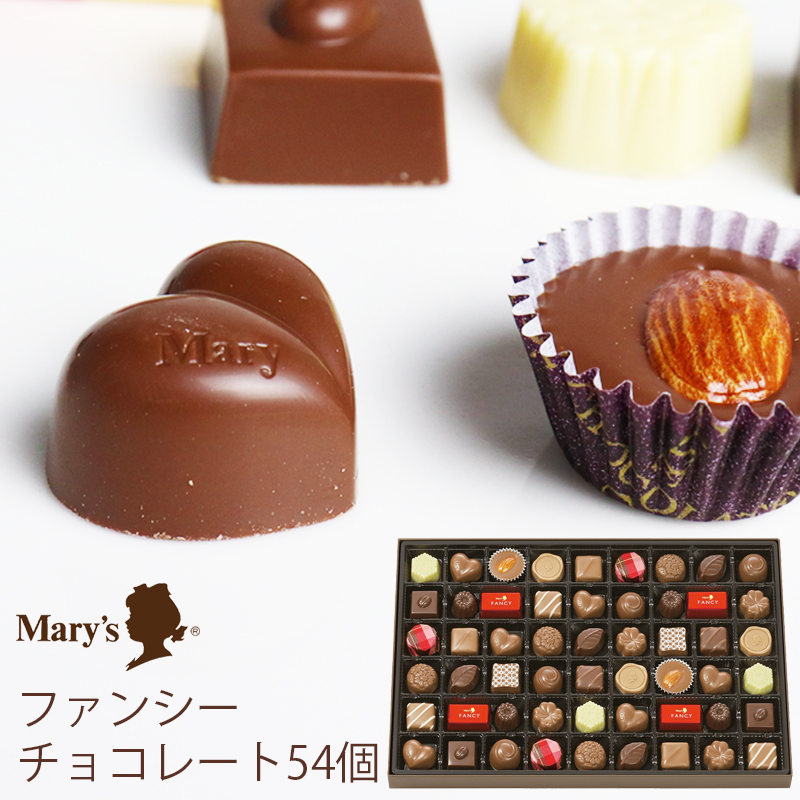 メリーチョコレート ファンシーチョコレート 54粒×1個の商品画像