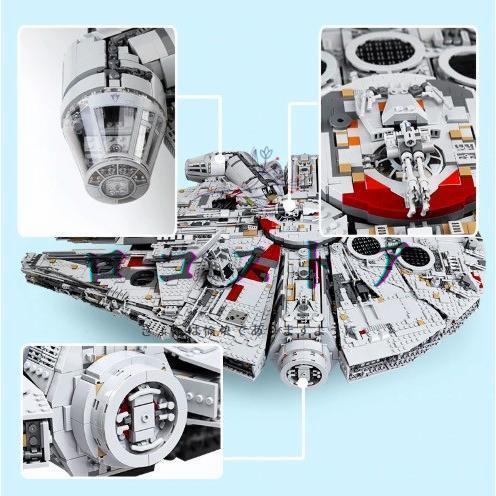  Lego сменный товар millenium Falcon Звездные войны Ultimate 8445 деталь Рождество подарок 75192