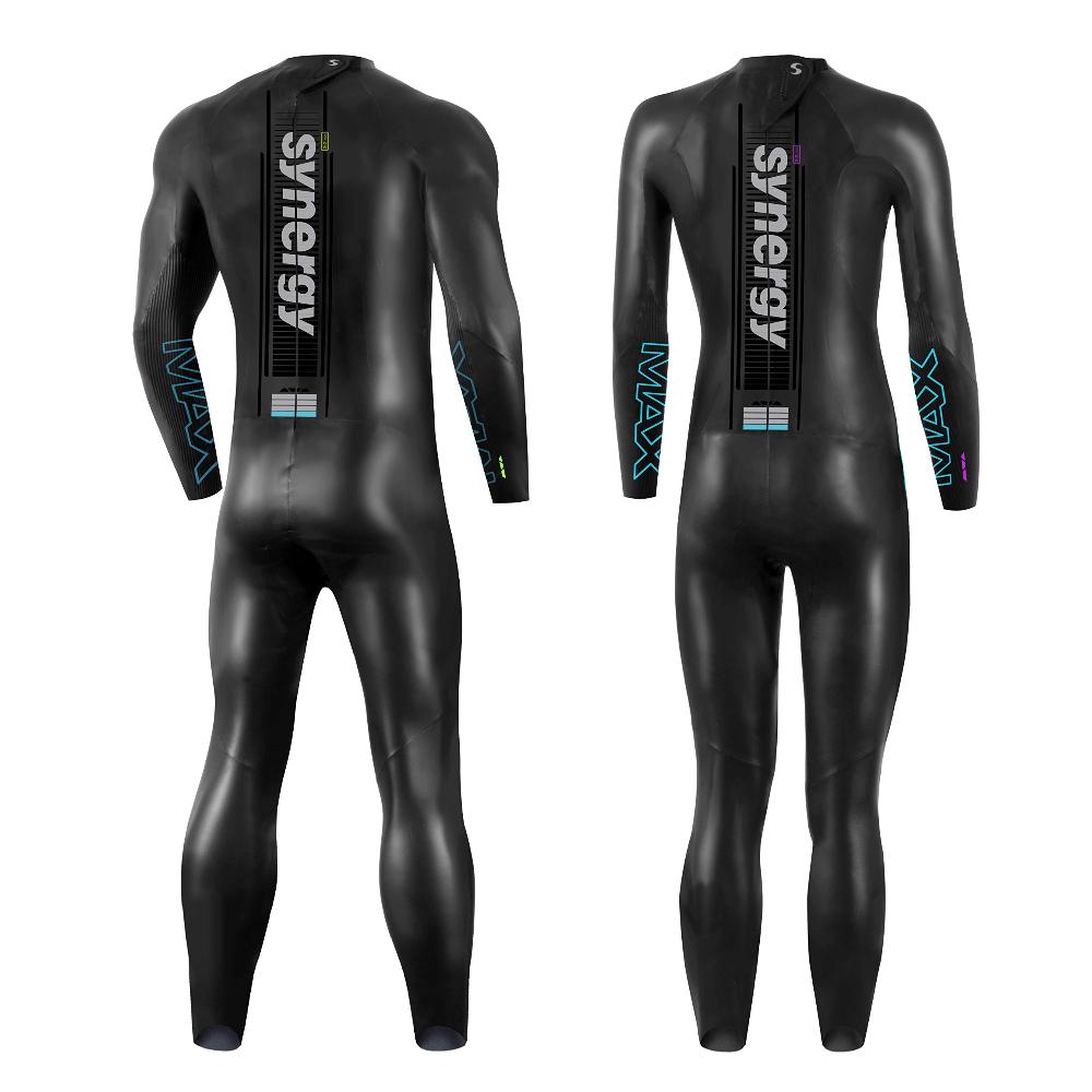 Synergy triathlon wet suit 3/2mm - men's Volution full sleeve smooth s gold Neo pre n open water 