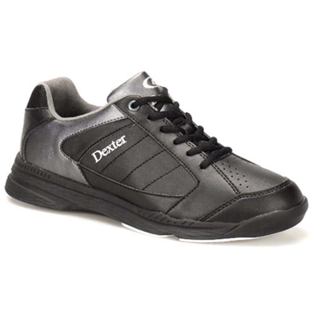 Dexter Men's Ricky IV Wide Bowling Shoes, Black/Alloy, Size 14