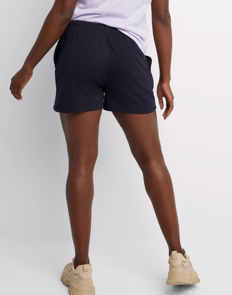 Hanes Essentials Drawstring, Cotton Women, Adjustable Shorts, Light Steel,