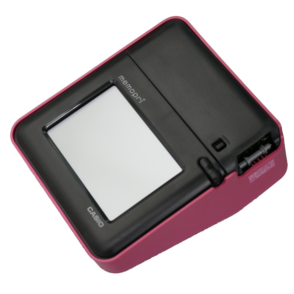 CASIO memopri MEP-T10-PK（ピンク） ラベルプリンター、ラベル
