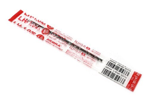 ZEBRA ゼブラ 油性ボールペン替芯 LH-1.0芯 （赤） 1.0mm RLH10-R ×1220本 ボールペン替え芯の商品画像