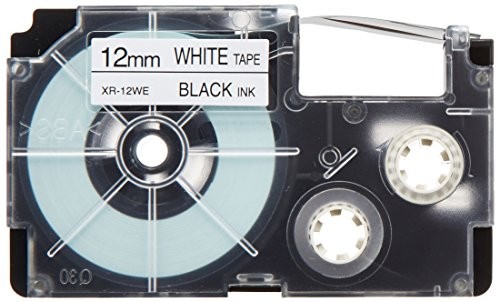 CASIO ネームランド スタンダードテープ XR-12WE-5P-E 12mm 5個パック（白・黒文字）×5個 ラベルライター ネームランド ラベルプリンター、ラベルライターの商品画像