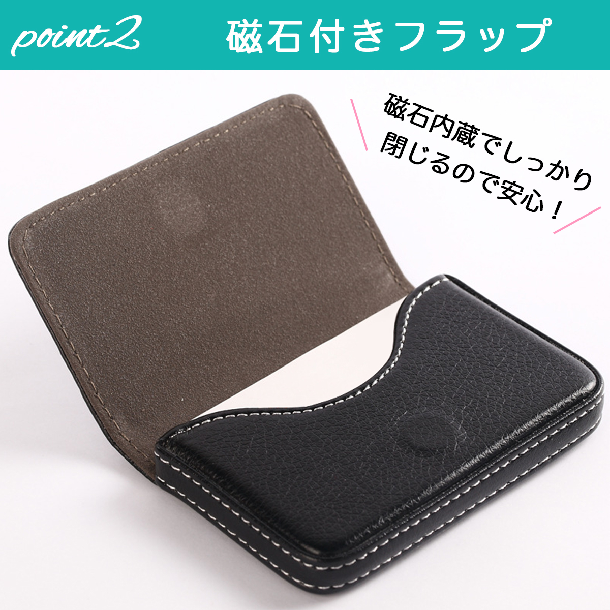  card-case card-case business card case stylish thin type lady's men's simple soft leather compound cow leather 