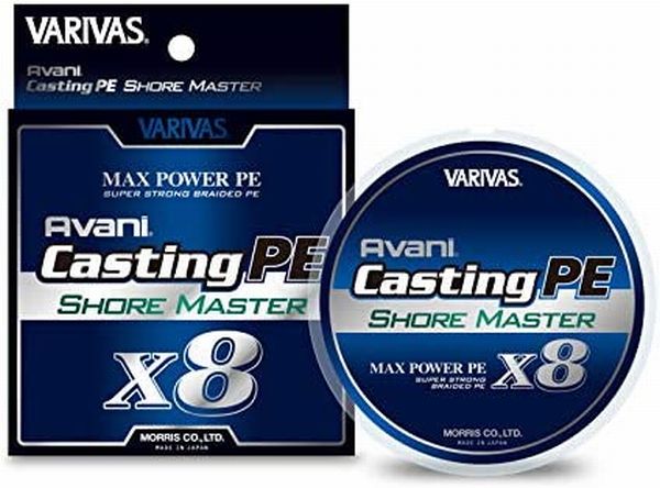 VARIVAS アバニ キャスティングPE マックスパワー X8 ショアマスター 0.6号 14.5lb 200m（ホワイト）の商品画像
