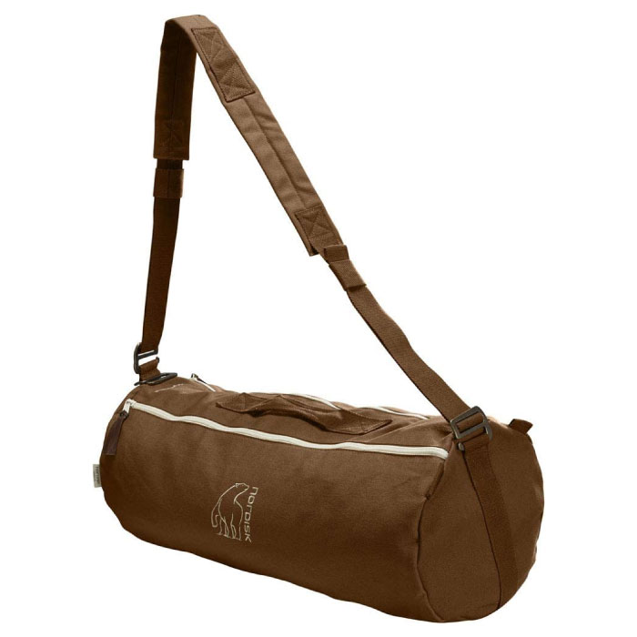 Nordisknoru disk Karlstad 27 Duffel Karl stud 27 Cookie Brown bag 2wayda full 55×25cm 143025