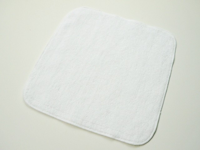  car - ring Mini handkerchie * white ( approximately 20cm×20cm)B goods TK332