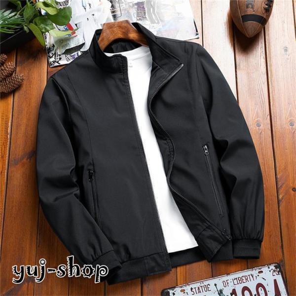  blouson jumper thin men's jacket outer military jacket jersey 40 fee 50 fee autumn thing 