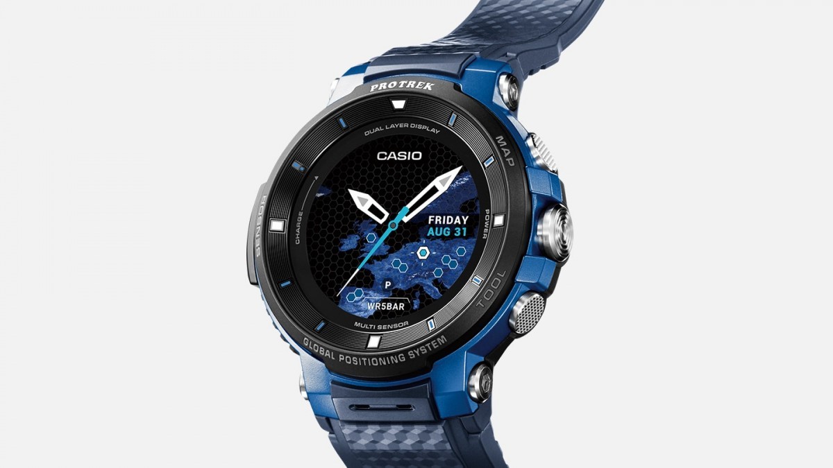 カシオ PRO TREK Smart WSD-F30-BU （ブルー）