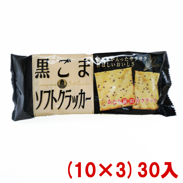 前田製菓 前田製菓 黒ごまソフトクラッカー 85g×30個 お菓子のクラッカーの商品画像