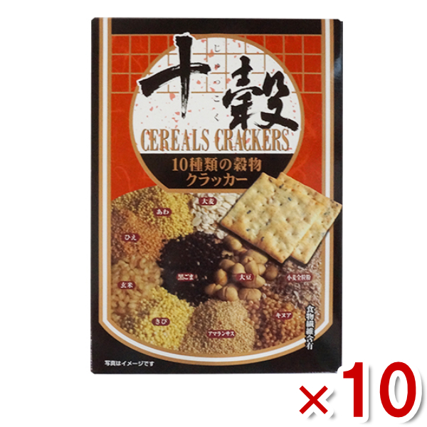 前田製菓 前田製菓 10種類の穀物クラッカー（5枚×6袋入）10個 お菓子のクラッカーの商品画像