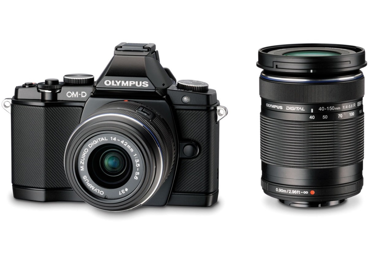 オリンパス OLYMPUS OM-D E-M5 ダブルズームキット（ブラック） ミラーレス一眼カメラの商品画像