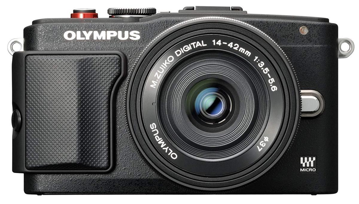 オリンパス オリンパスペン OLYMPUS PEN Lite E-PL6 14-42mm EZ レンズキット（ブラック） ミラーレス一眼カメラの商品画像