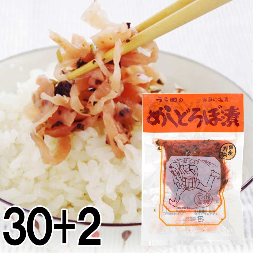 うら田 うら田 めしどろぼ漬 120g×32袋 漬物の商品画像