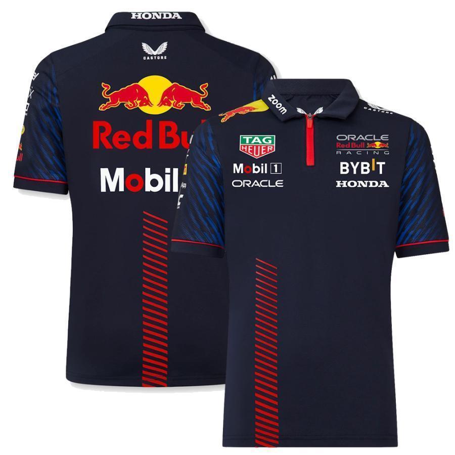 (1500 иен OFF купон )2023 Ora kru Red Bull рейсинг команда рубашка-поло 