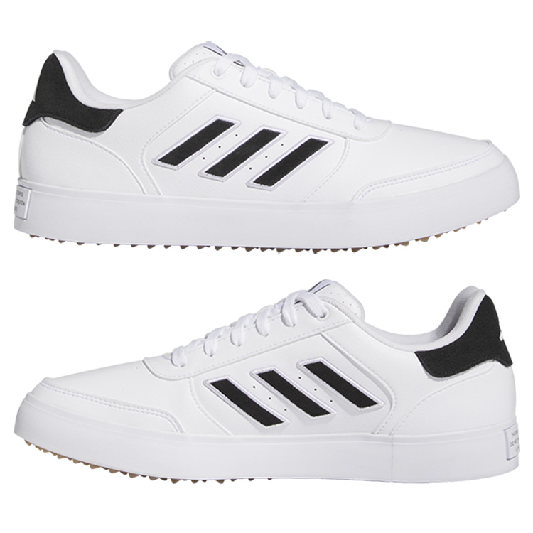  Adidas golf shoes shoes men's lady's golf shoes retro Cross 24 spike less tack none cord waterproof brand MCQ33 IG3277 adidas golf