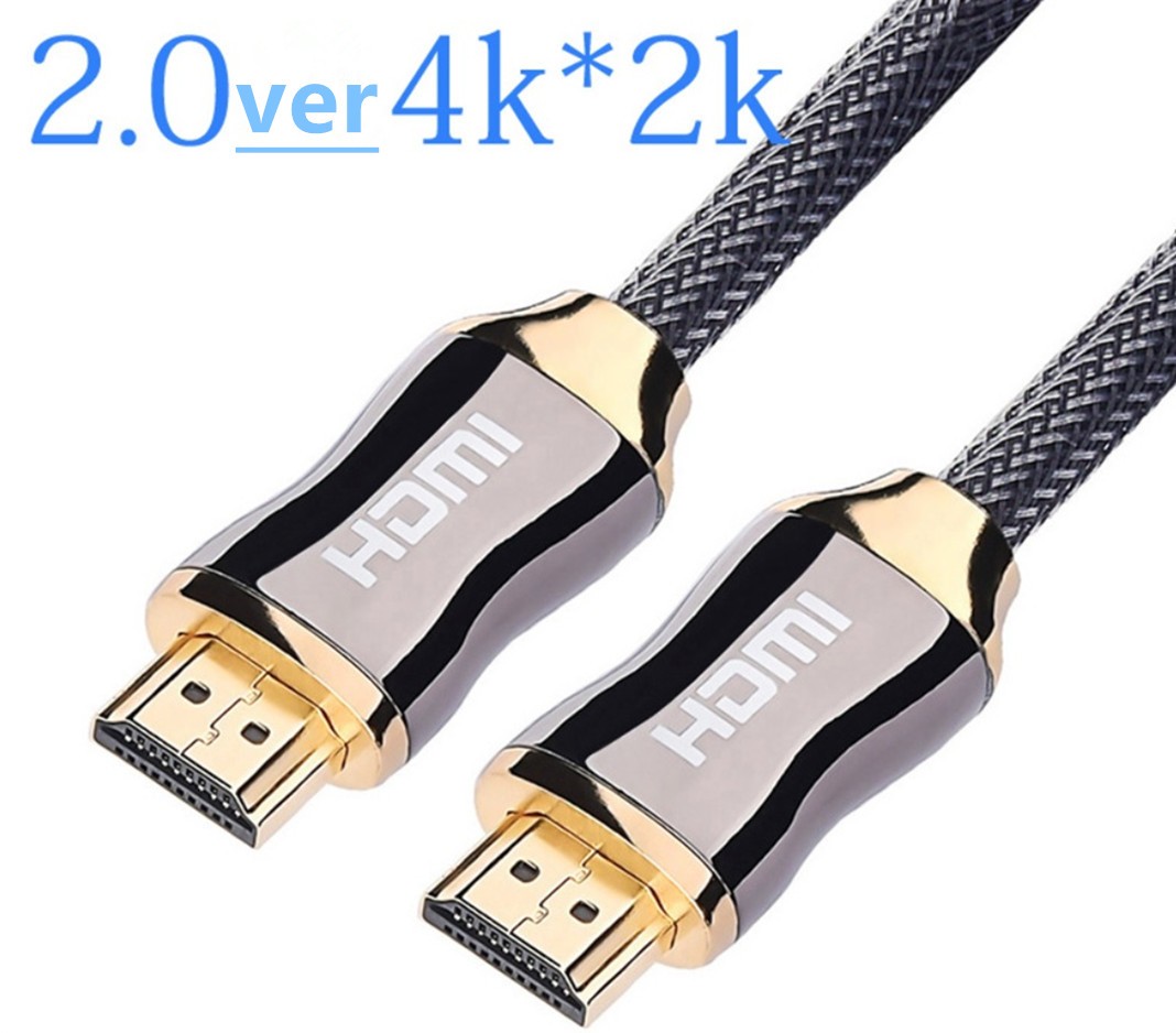 HDMI кабель длина 3M высокая скорость 4K цинк литье под давлением head HDMI коннектор высокая прочность HDR ARC соответствует HDMI2.0 3D соответствует позолоченный сетка кабель 