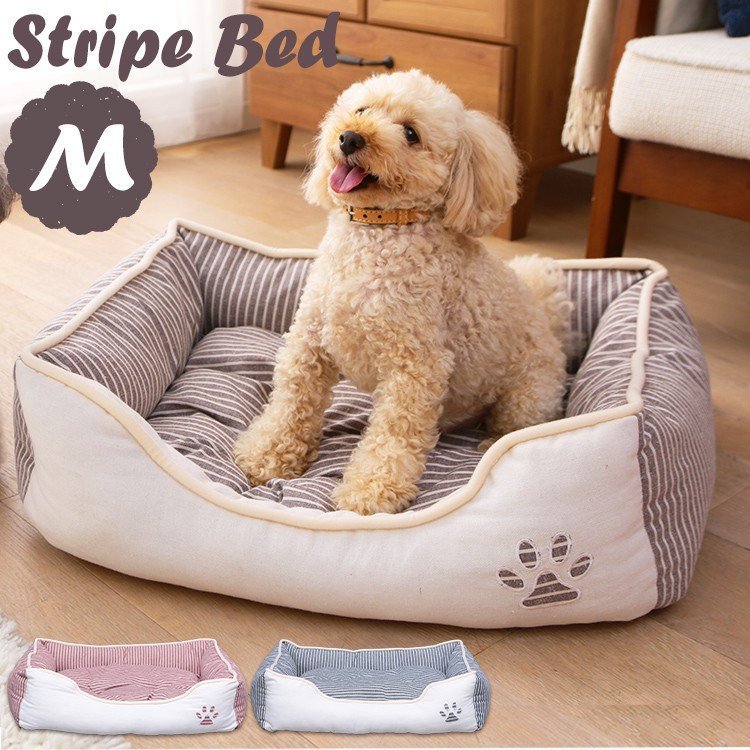 IRIS OHYAMA アイリスオーヤマ ペットベッド 角型 Mサイズ PB-T008 犬用ベッド、クッションの商品画像