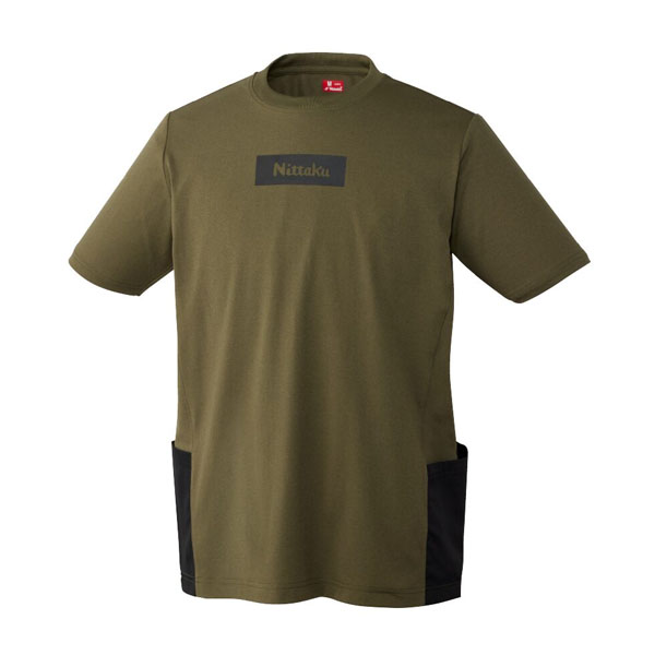  настольный теннис одежда форма tops Kids Junior мужской женский короткий рукав NITTAKUnitakadg0256 W карман футболка SS-XO