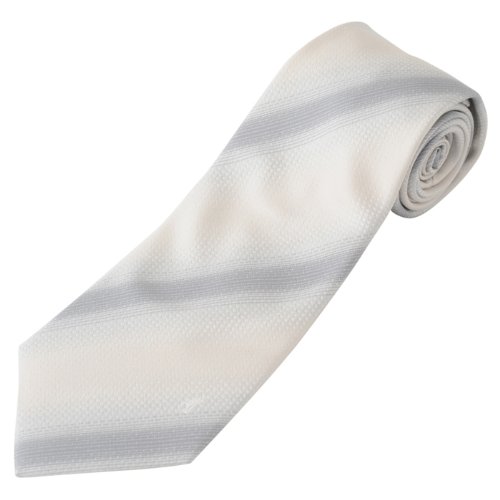 [ fortuna Tokyo ] галстук FT-T12. Horizon запад . тканый свадьба Thai ( pocket square есть ) мужской серебряный . ширина 8cm длина 1