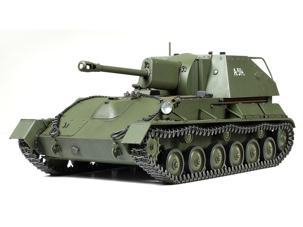 ソビエト自走砲 SU-76M （1/35スケール ミリタリーミニチュア No.348 35348）の商品画像
