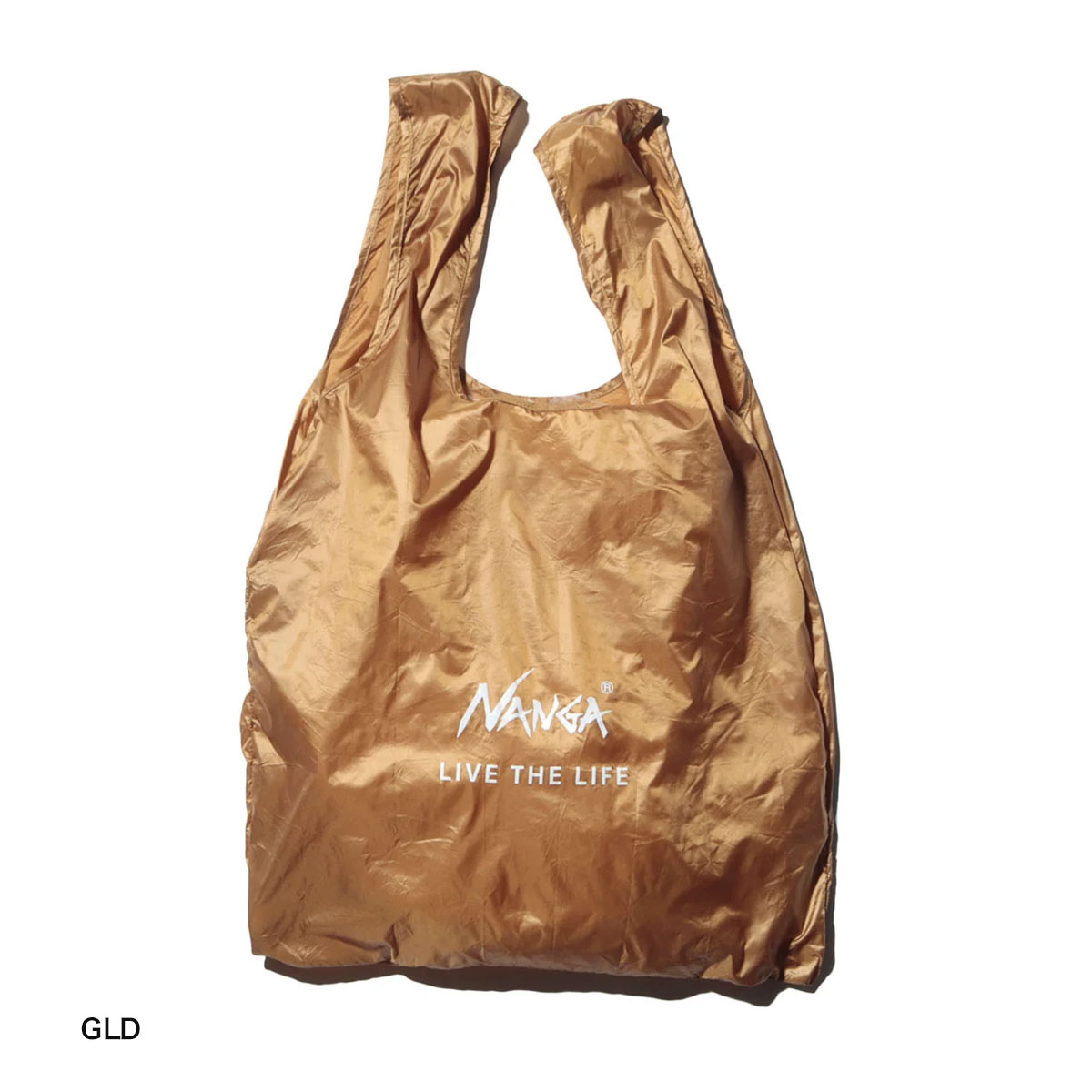 NANGA наан ga сумка * кейс / маленький задний <2024> N1EL / NANGA POCKETABLE ECO BAG [LIVE THE LIFE]