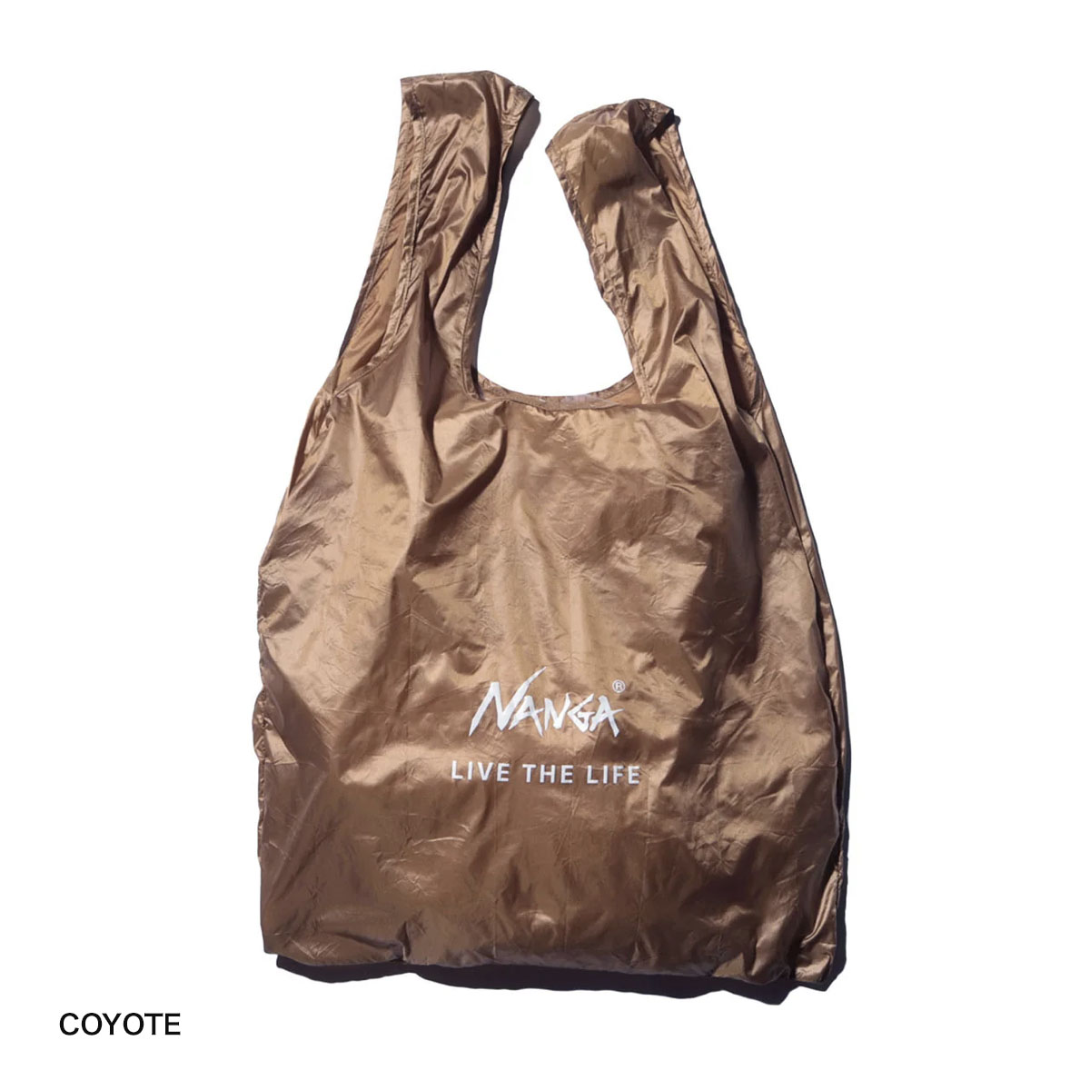 NANGA наан ga сумка * кейс / маленький задний <2024> N1EL / NANGA POCKETABLE ECO BAG [LIVE THE LIFE]