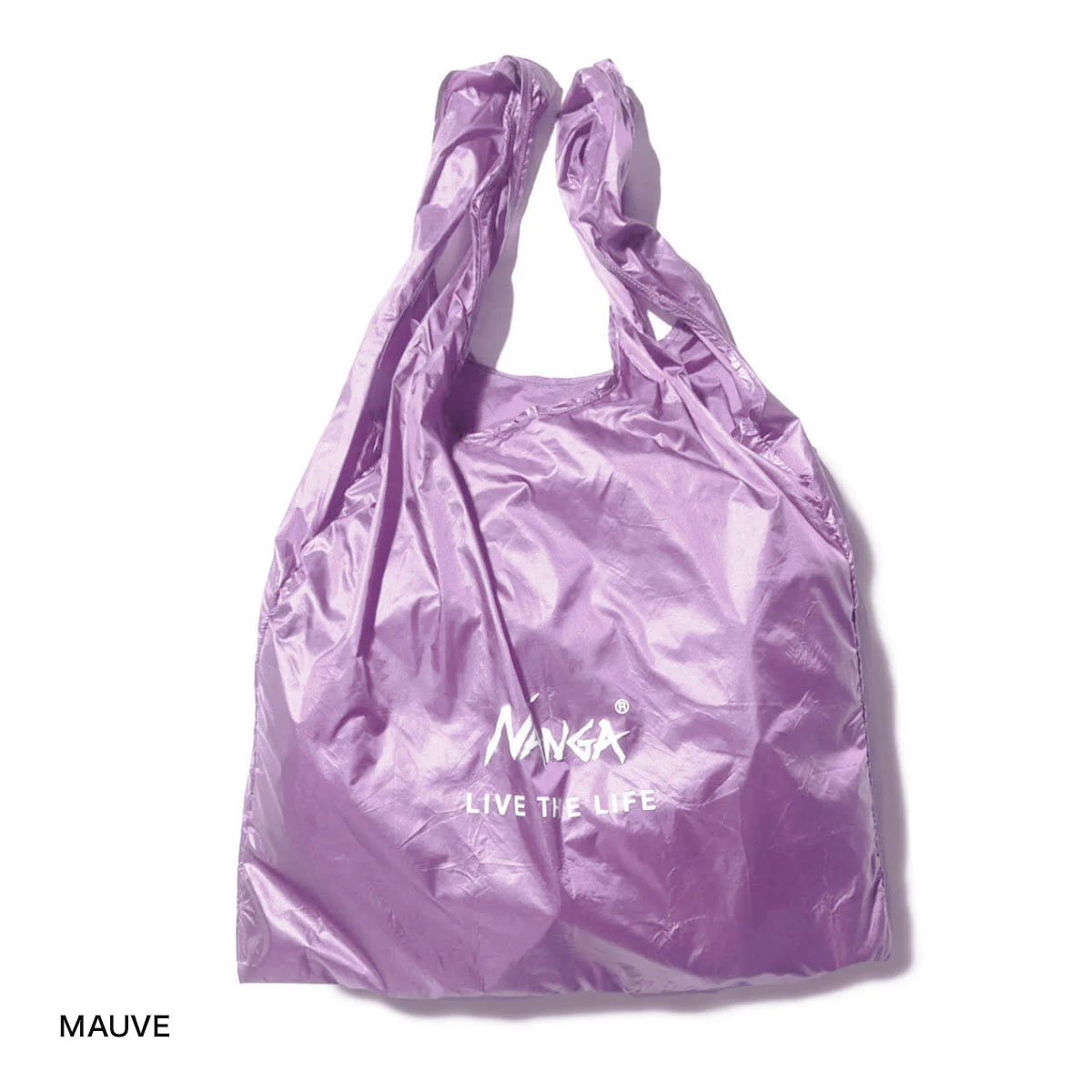 NANGA наан ga сумка * кейс / маленький задний <2024> N1EL / NANGA POCKETABLE ECO BAG [LIVE THE LIFE]