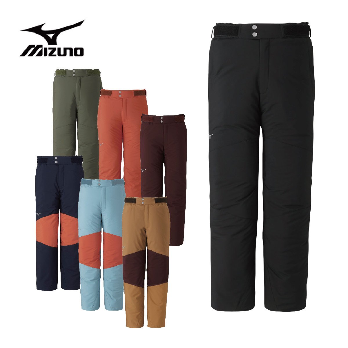 MIZUNO Mizuno лыжи одежда брюки <2023>Z2MF2321 / DEMO SOLID SKI PANTS 22-23 старый модель 