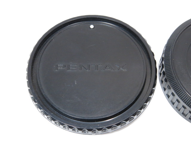 [ secondhand goods ]PENTAX 645 body * lens rear cap set Pentax [ tube 2256PX]