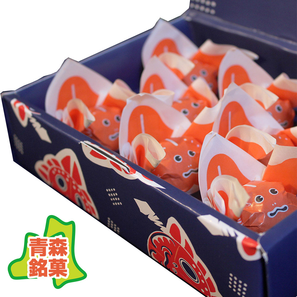  goldfish ...8 piece insertion (. inside made sweets place : goldfish ... sphere bean jam jelly *........* Aomori ..)