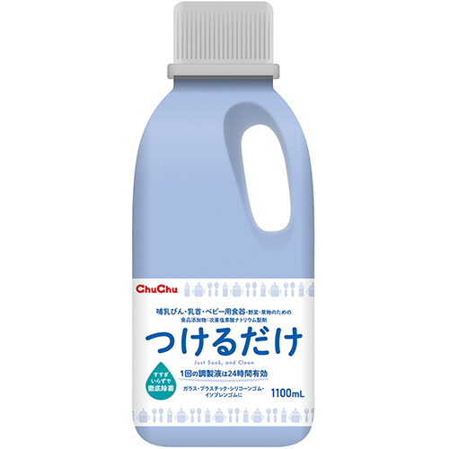 チュチュベビー チュチュベビー つけるだけ ボトル 1100ml 食器、哺乳瓶用洗剤（ベビー用）の商品画像