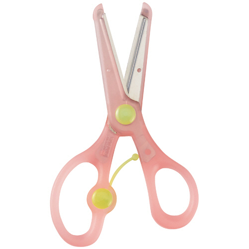 クツワ スタッド はさみ きっちょん（ピンク）SS117PK×1本の商品画像