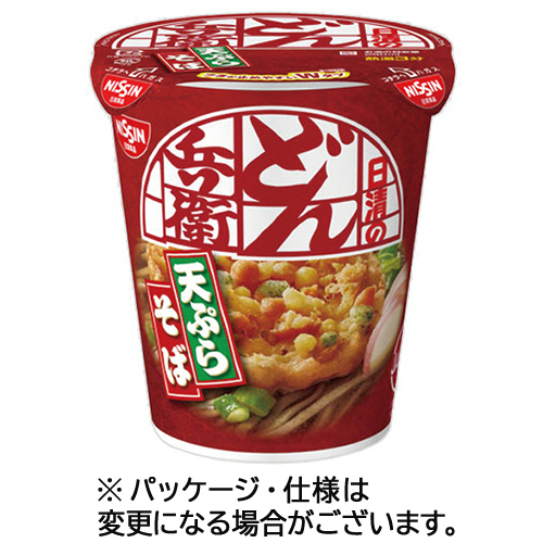 日清食品 日清タテ型どん兵衛 天ぷらそば 80g×20個の商品画像