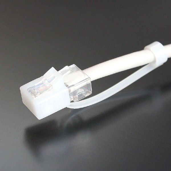 LAN кабель RJ45 штекер для защитный корпус 100 штук CPC-WH-100P бесплатная доставка TARO'S