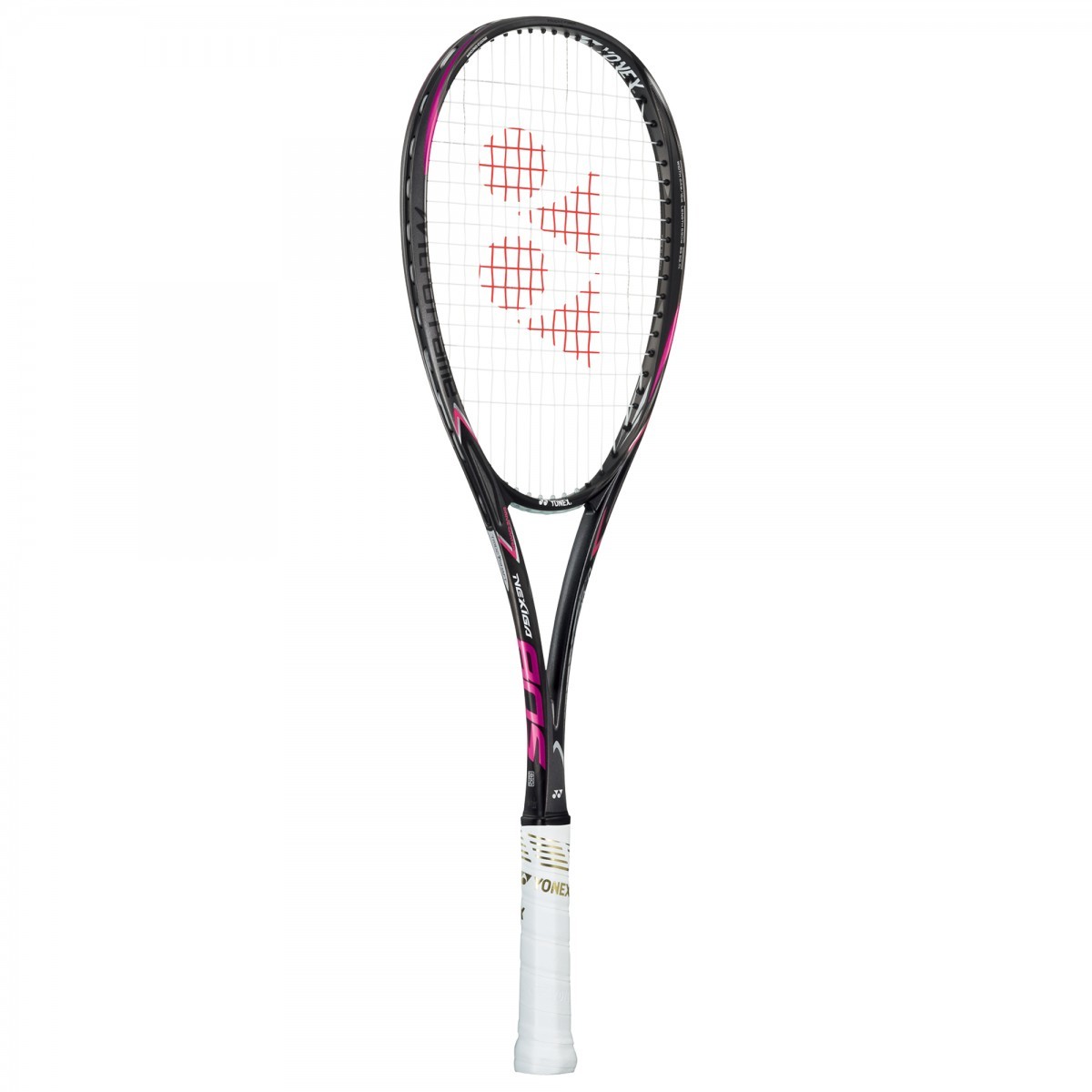 YONEX ネクシーガ80S NXG80S 798 マットブラック 軟式テニスラケット