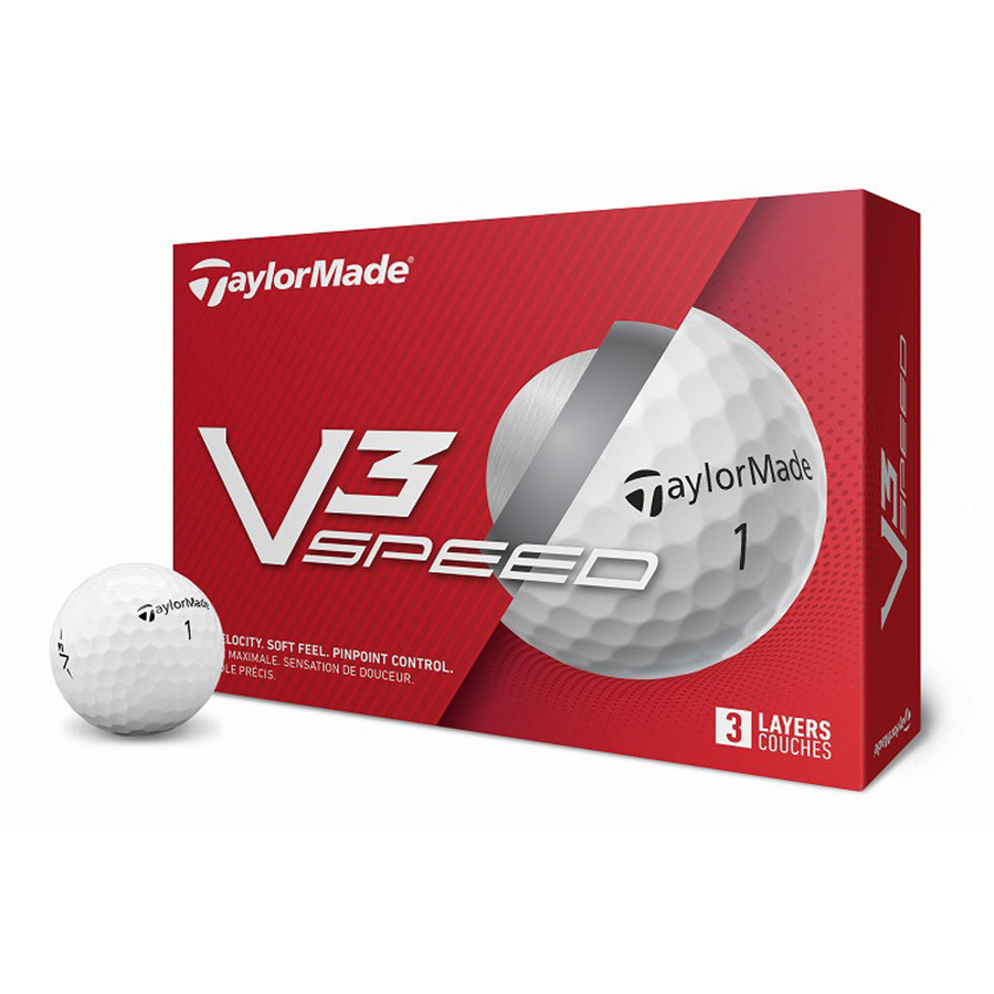 TaylorMade V3 SPEEDボール 1ダース V3 ゴルフボールの商品画像