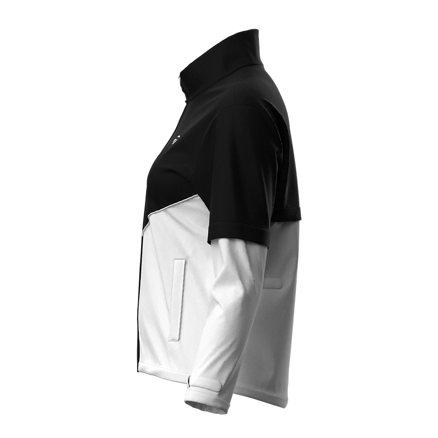  TaylorMade Golf wi men's TM Basic rainsuit ( top and bottom set ) / black / TD470 / N87440