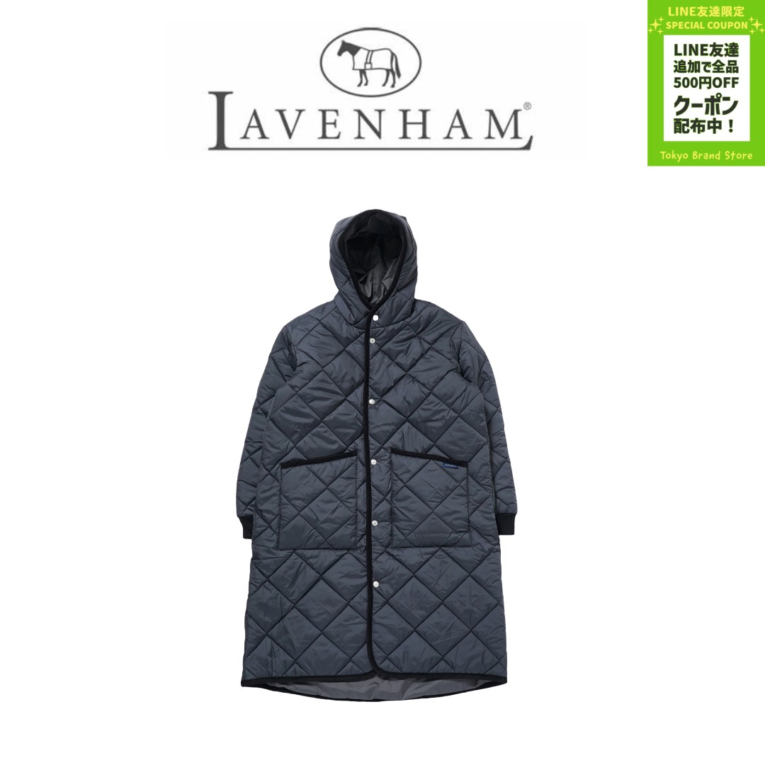 LAVENHAM Lavenham большой стеганый длинный линия бренд n мужской LV6031 BIG QUILT LONGLINE BRUNDON стеганная куртка внешний 