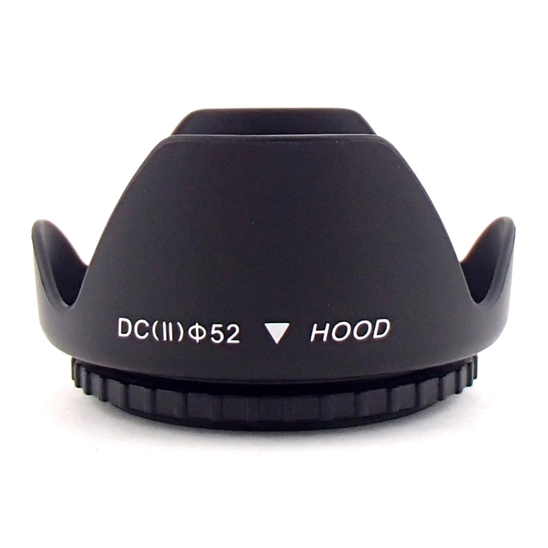 [3 point set ] flower shape lens hood ( screwed type 49mm~82mm selection ) lens cap lens cap strap 