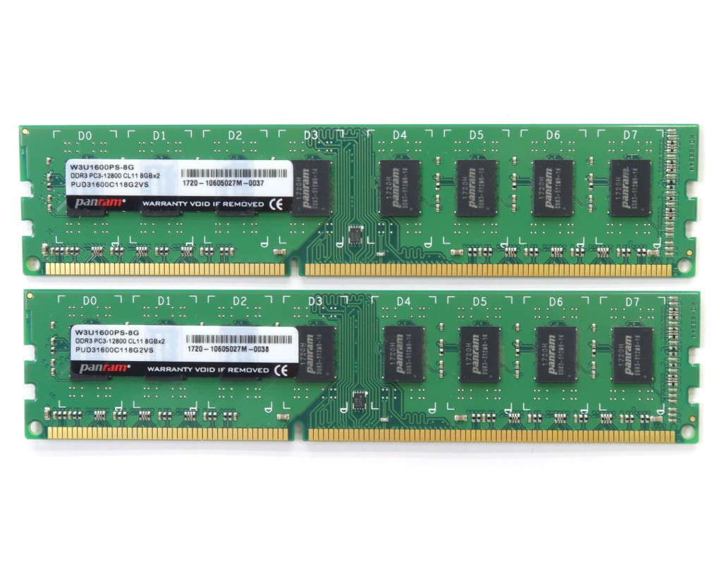 W3U1600PS-8G DDR3 8GB メモリ 2枚セット｜Yahoo!フリマ（旧PayPayフリマ）