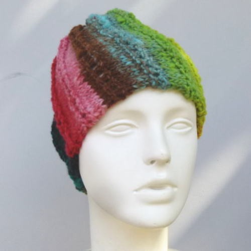 .. britain work. knitting wool *....1 sphere . finished. width braided. hat set wool knitting kit 