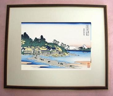 . ornament north .[.. three 10 six .*.... island ] sketch frame go in made in Japan reprint ukiyoe .. island .no island Shonan .no electro- .. island 