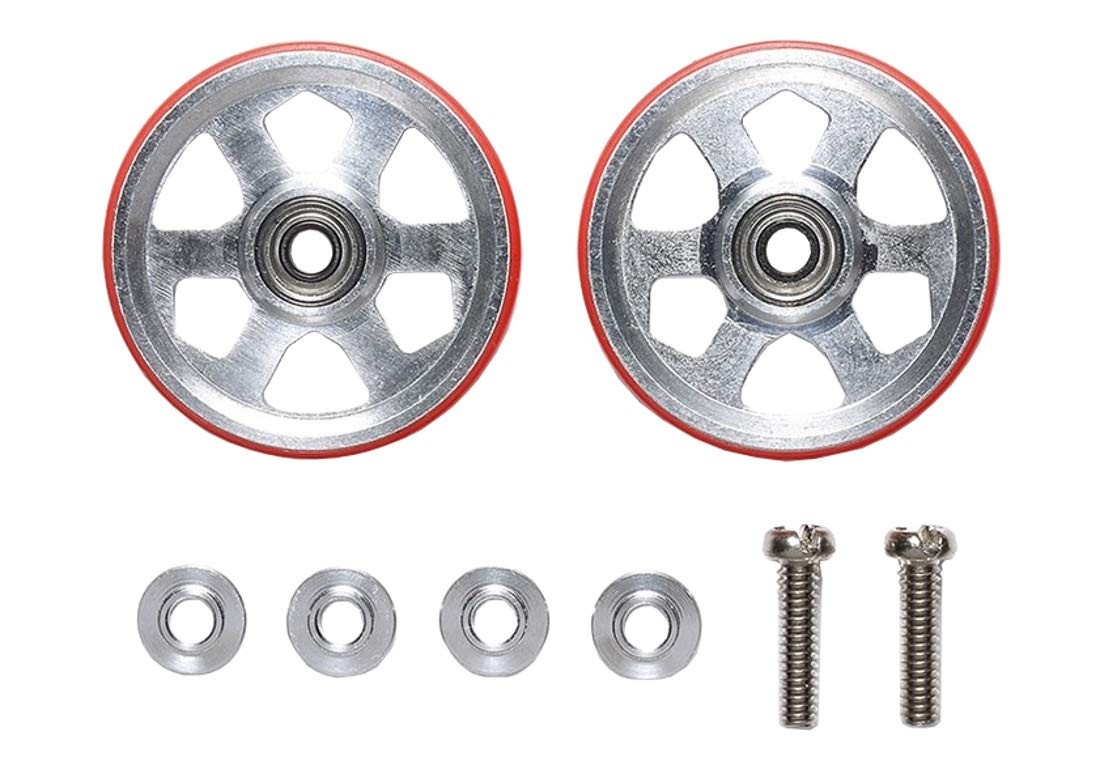 タミヤ 19mm プラリング付 アルミベアリングローラー （5本