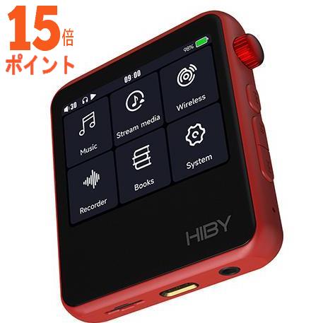 HiBy Music デジタルオーディオプレイヤー R2 II Red デジタルオーディオプレーヤーの商品画像