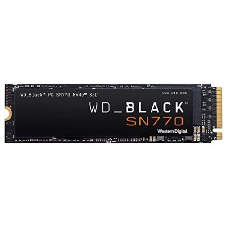 Western Digital WDS100T3X0E ［WD_BLACK SN770 M.2 Type2280 NVMe 1TB］ WD Black 内蔵型SSDの商品画像