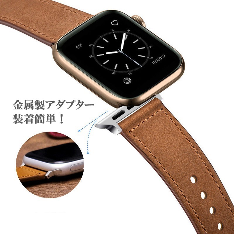  Apple watch band apple watch belt leather leather high class 45mm 44mm 40mm 41mm 49mm woman dressing up series 9 8 7 se 6 5 4 casual business man 