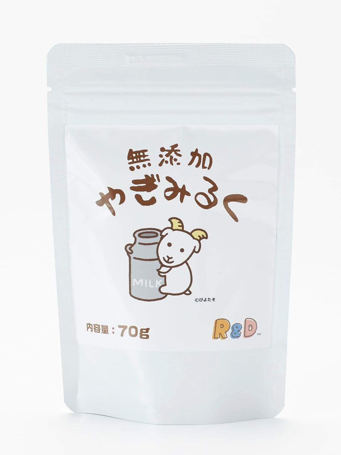 R＆D 仁達食品 無添加 ヤギミルク パウダー 70gの商品画像